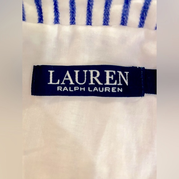 Ralph Lauren Cotton Striped Blazer - Seersucker Cotton Jacket - Picture 6 of 10